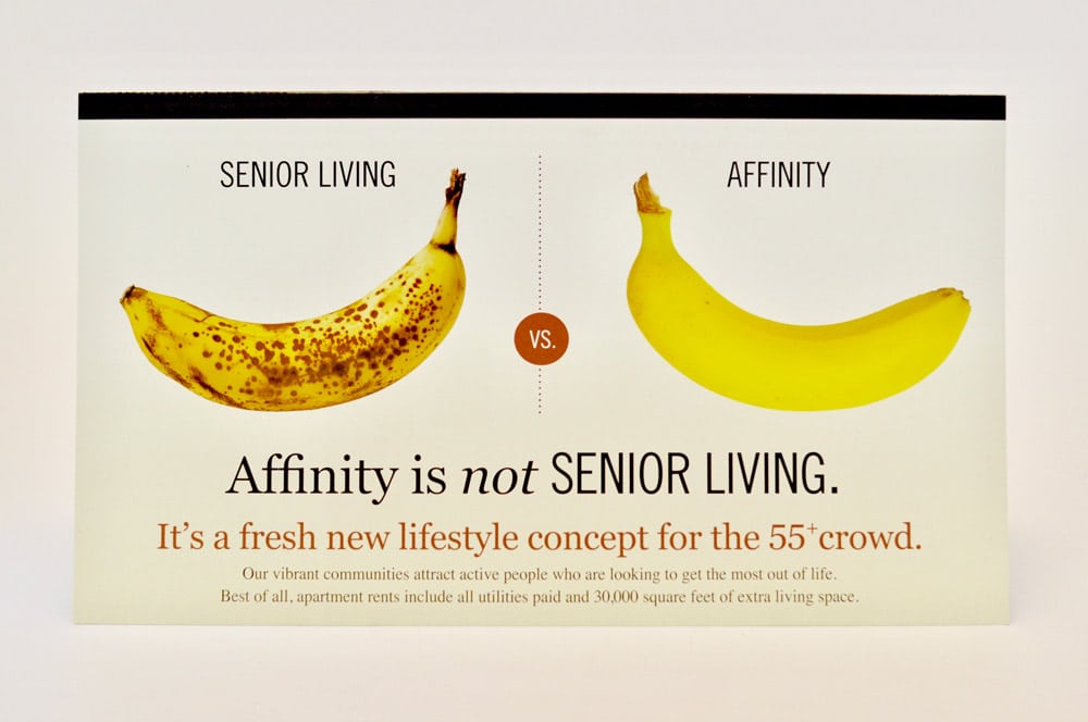 Affinity is not senior living - it's lifestyle