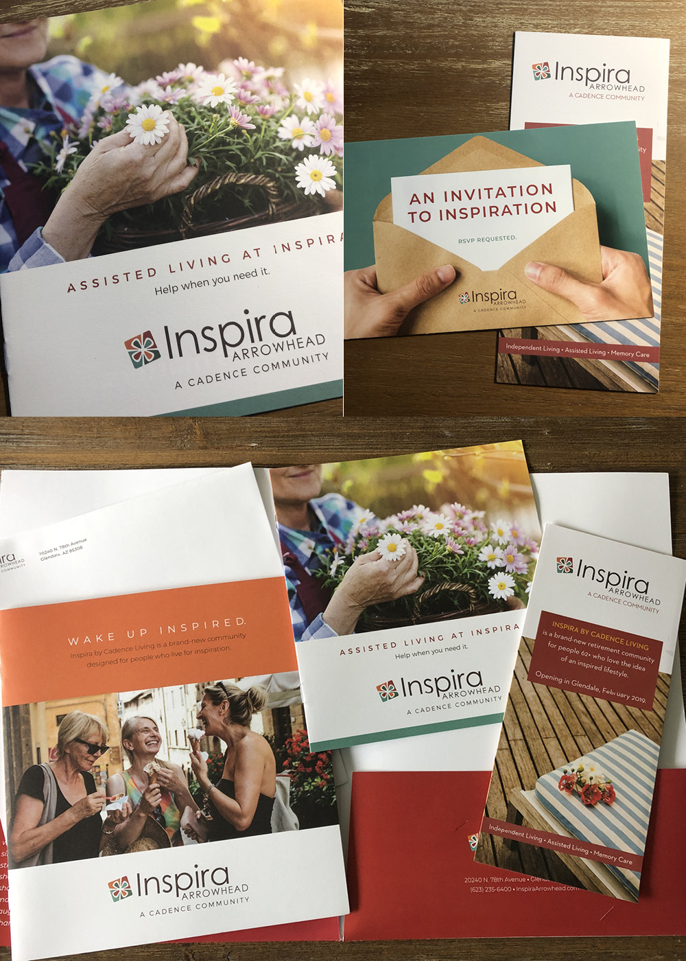 Inspira Print Collateral